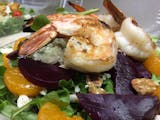 Gorgonzola, Shrimp & Beet Salad