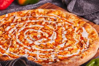 Buffalo Chicken Ranch Pizza