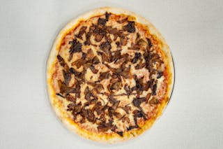 Fried Onion Pizza Slice