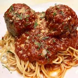 Spaghetti & Meatballs Lunch