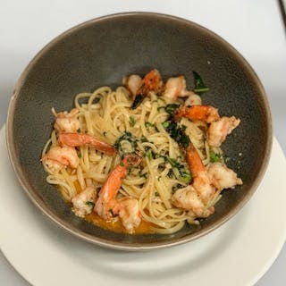 Shrimp Scampi Lunch