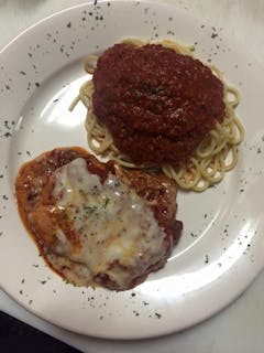 Chicken Parmigiana Lunch