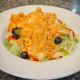 Buffalo Chicken Cheesesteak Salad