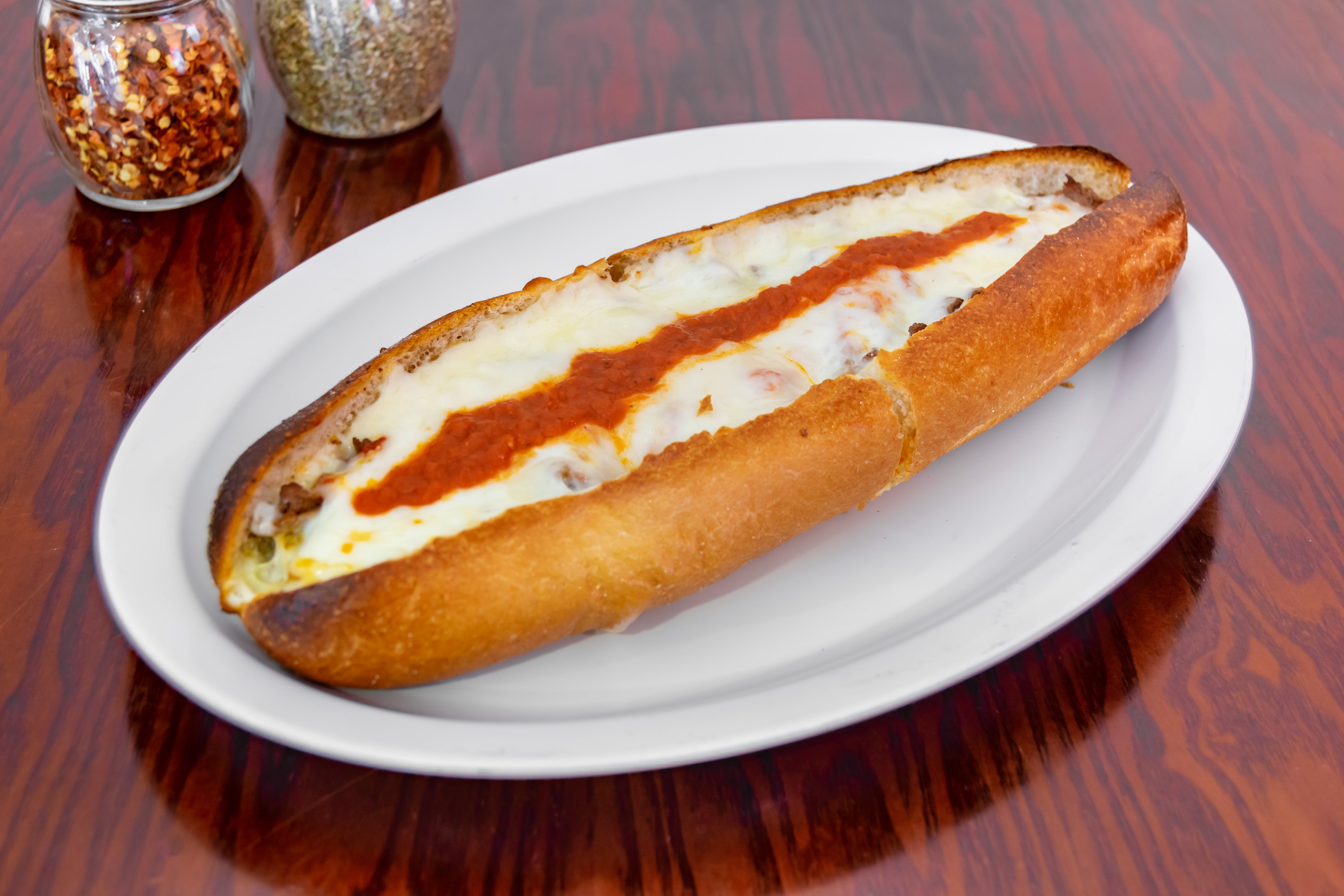 Pizza Steak Sandwich