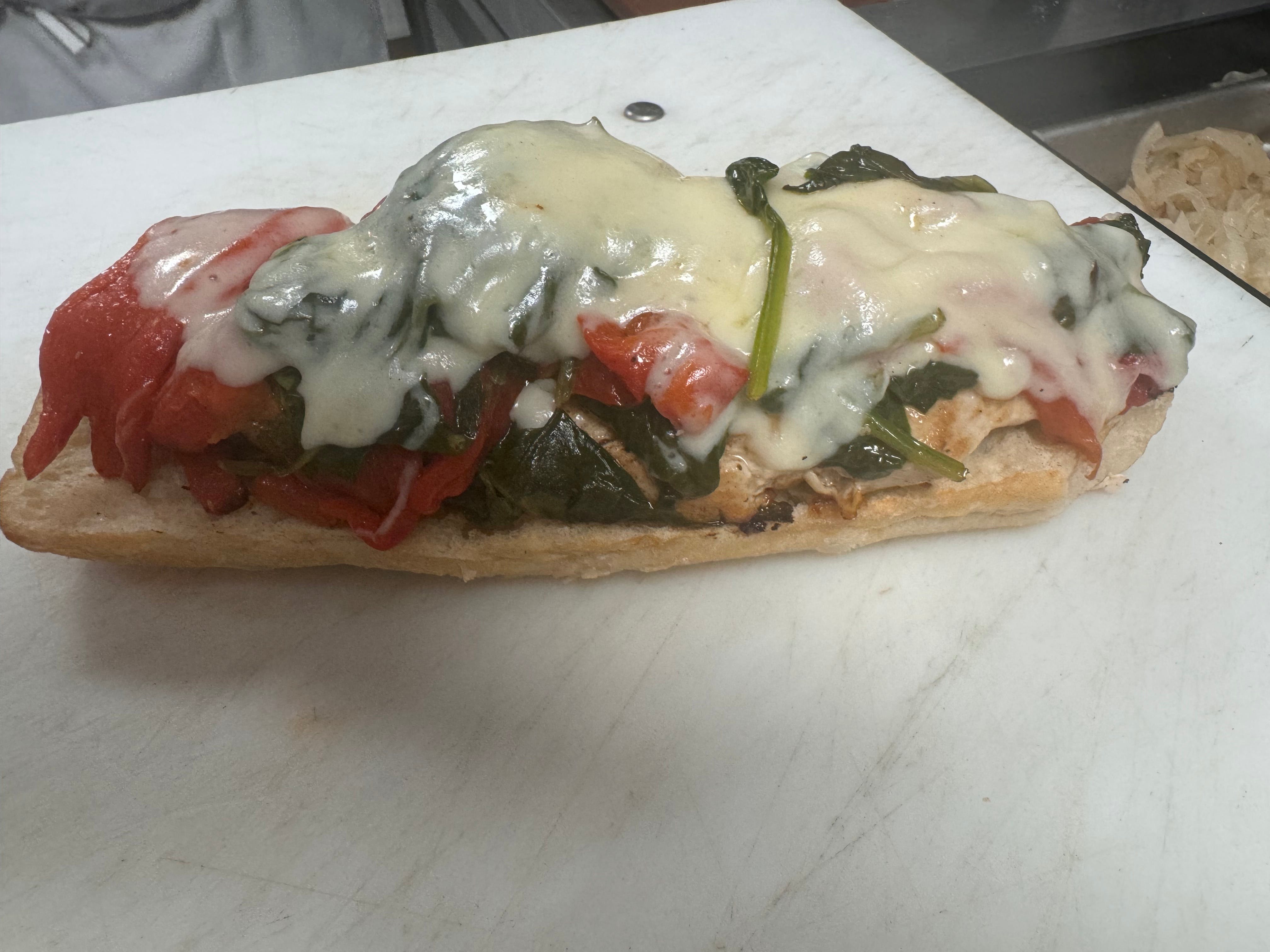 Chicken Florentini Panini