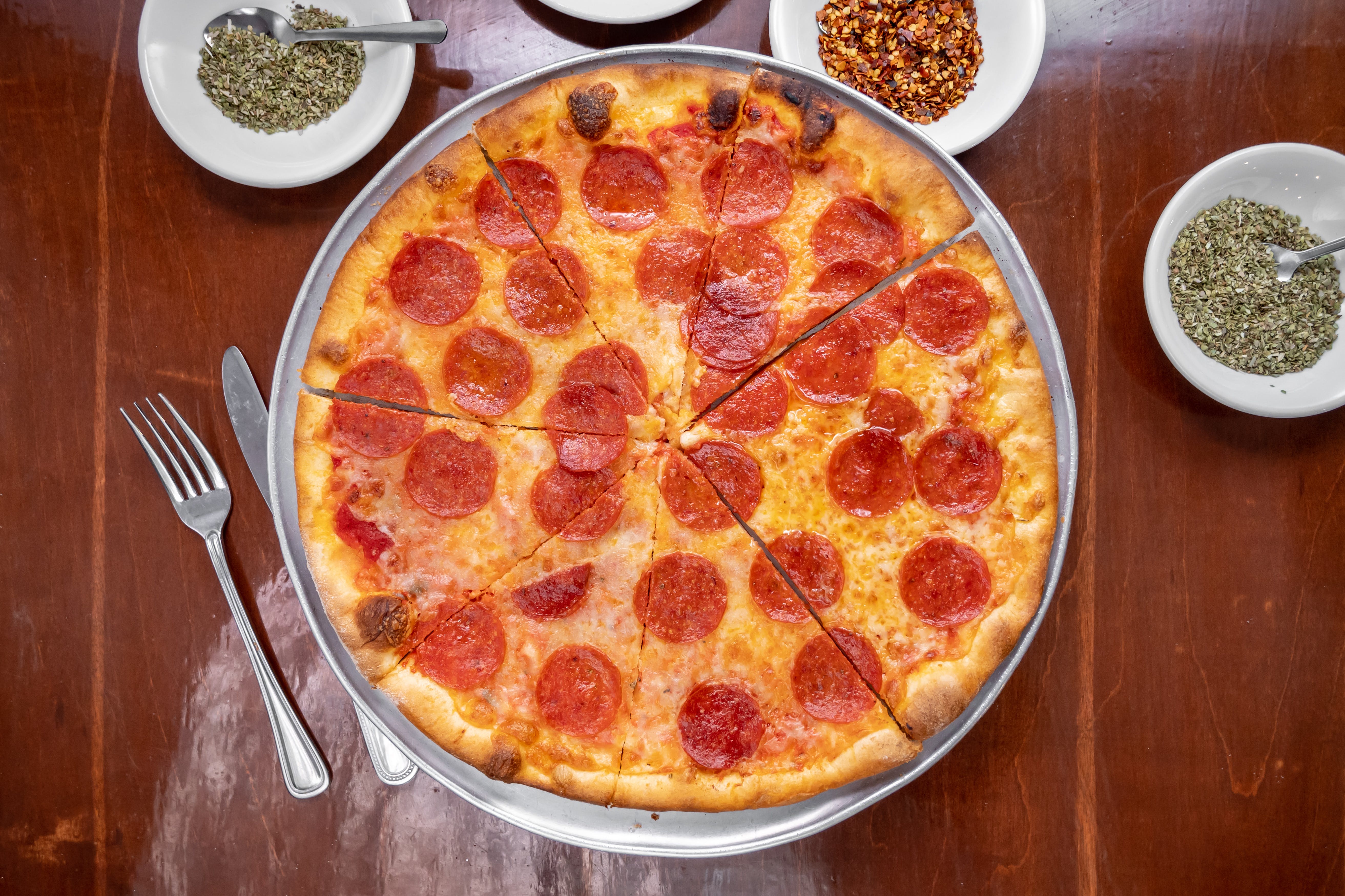 Hot Honey Pepperoni Pizza