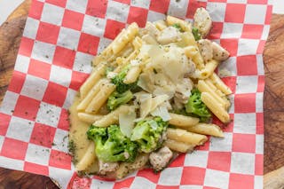 Chicken Broccoli Ziti Garlic Butter