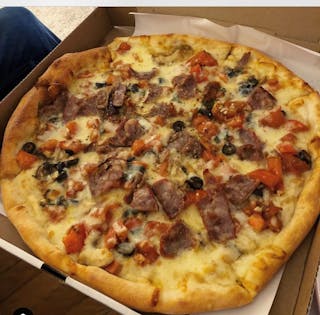 Bacon & Tomato Pizza