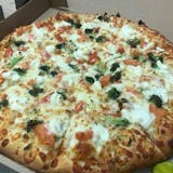 White Supreme Pizza