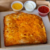 Cheese Bread with Two Dipping Sauces
