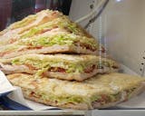 Focaccia Turkey Club Sandwich