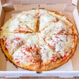 Plain Chicago Style Deep Dish Cheese Pizza