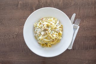 Fettuccini Carbonara with Chicken