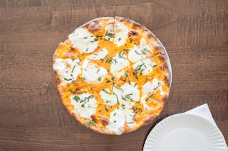 Vodka Sauce with Fresh Mozz Pizza