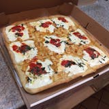 Plain Sicilian Cheese Pizza