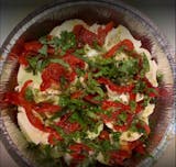 Fresh Mozzarella, Tomatoes & Roasted Peppers Salad