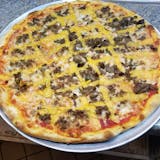 Steak, Onion & Peppers Pizza