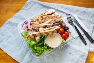 Garden Salad with Grilled Chicken