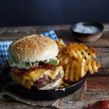 Jalapeno Ranch Burger with Fries