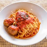 Pasta with 3 Meatballs