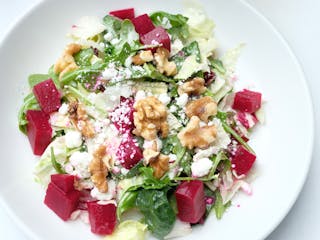 Organic Baby Greens with Beets Salad