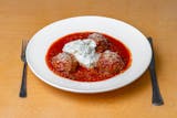 Side of Meatballs with Ricotta Cheese