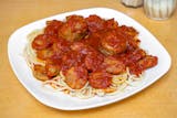 Pasta with Meatballs & Sausage