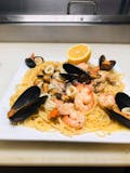 Seafood Combo over Linguine
