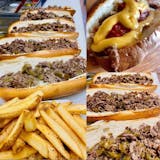 Cheesesteak Sandwich, Fries & Can Soda Special