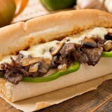 Cheesesteak with Peppers & Mushrooms