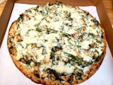 Broccoli Rabe & Chicken Round Pizza
