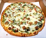 Italian Sausage & Broccoli Rabe Round Pizza