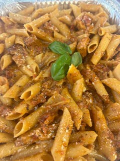 Grilled chicken w penne alla vodka