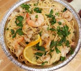 Shrimp scampi dinner