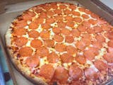 New Yorker cheese pizza and 20 jumb0 wings