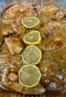 Creamy lemon garlic chicken