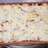 Traditional Red Cheese Sicilian Pizza