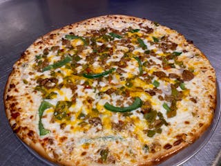 Southwest Sausage Pizza