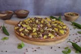Halal Spicy Lamb Kabob Pizza Twist
