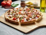 Italian Garlic Deep Dish Pizza