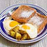 French Toast with Egg Breakfast
