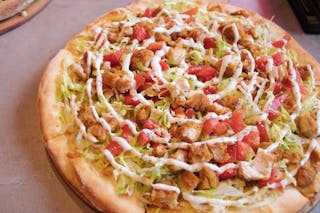 Chicken Bacon Ranch Pizza