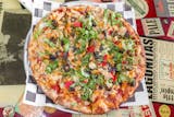 Taco-Taco Thin Crust Pizza