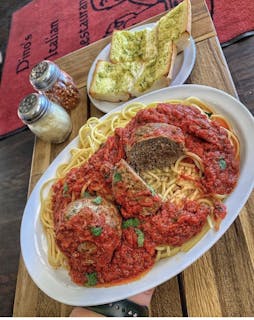Meatballs Pasta Dinner