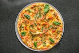 Vegan Garlic Margherita Pizza
