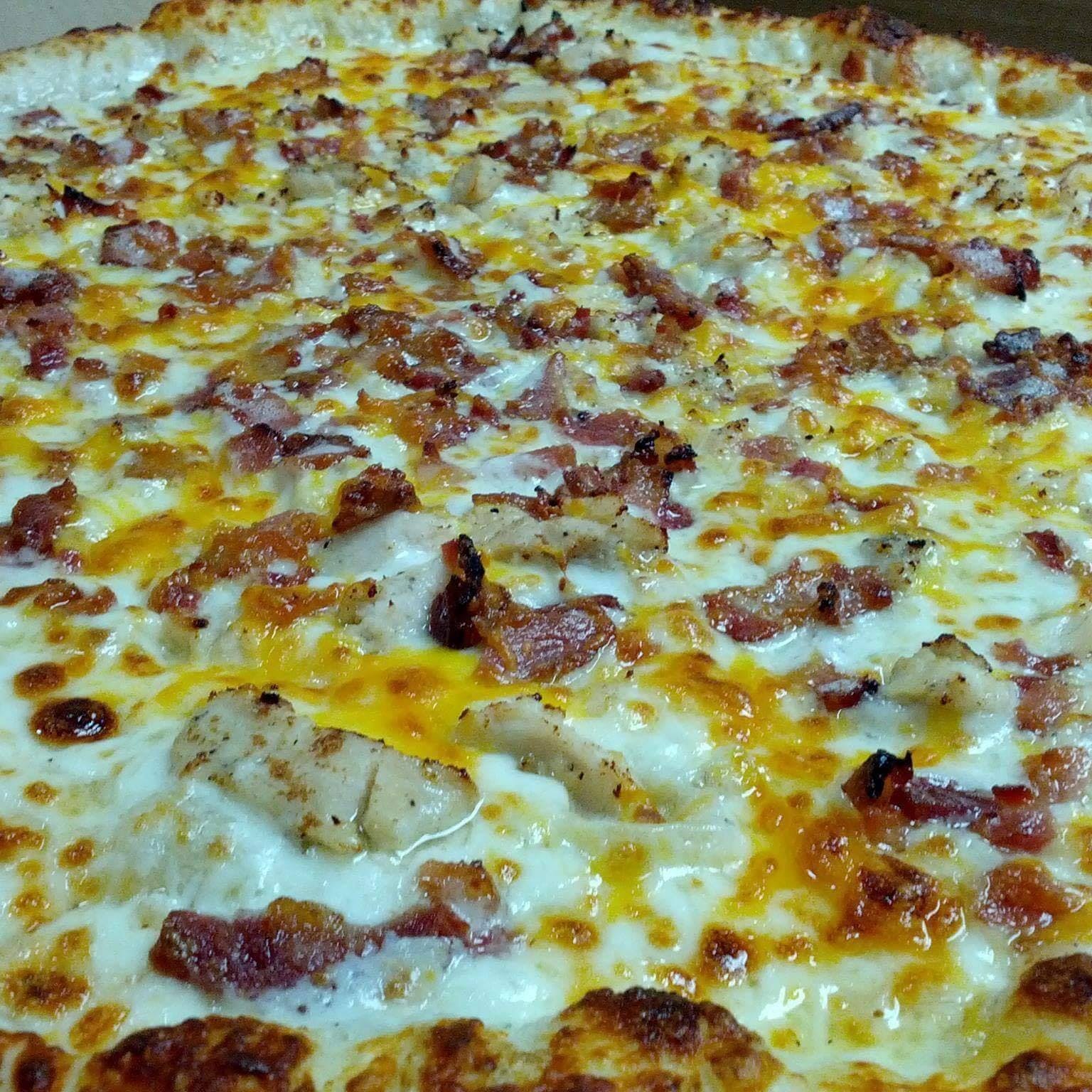 Gluten Free Chicken Bacon Ranch Pizza