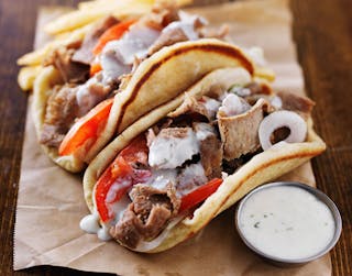 Lamb Beef Gyro Platter