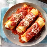 Baked Manicotti Wednesday Special
