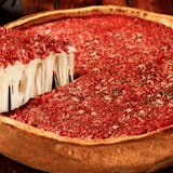 Chicago Deep Dish Cheese Pizza (45 min prep time)