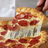 Chicago Stuffed Crust Cheese Pizza (30 min prep time)